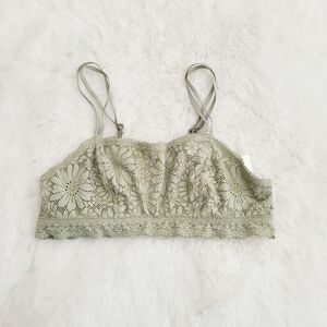 🫒AERIE LACE BRALETTE SIZE L